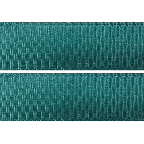 10 Meter Ripsband 10mm Webband zum nähen Band Borte Scrapbooking Zierband Besatzband Stoffband Webbänder Dekoband Schmuckband Schleifenband (Petrolgrün)
