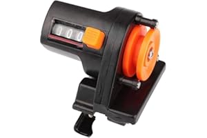 WSTERAO Contatore di Linea per la Pesca in Mare, misuratore di profondità 0-999 Metri, contatore di Lenza, Robusto Resistente all'Acqua salata, misuratore di profondità, contatore di Lenza