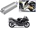 Auto Pearl Premium Quality High Performance Bike Exhaust Muffler Silencer Triangle Silver For - Kawasaki Ninja RS.2899.00