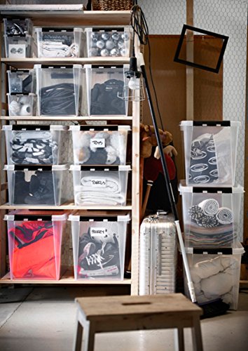 ORTHEX Smart Store Classic 31 / 6 Aufbewahrungsboxen mit Clip-Verschluss im SET, inkl. Beschriftungsetiketten - 7