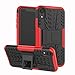 Price comparison product image iPhone XR Case Shockproof, Cover Resistente Impact Drop Protection 360 Full Body Rugged Protector with Stand for iPhone XR Color Red
