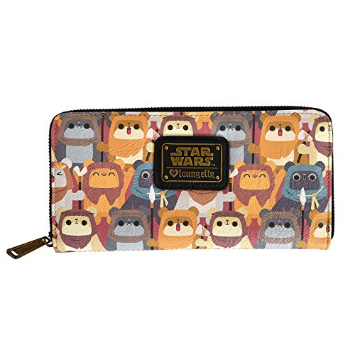 Preisvergleich Produktbild Star Wars Geldbörse Ewok Invasion Loungefly 20,5x10x2,5cm