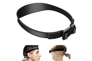 Prowadzenie do przycinania włosów Nestnook Regulowane narzędzie do cięcia włosów - przycinanie dekoltu w domu, Czarny (Czarny 1szt)