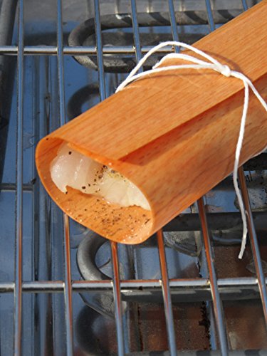 Grill-Räucherfurnier Buche 20 Blatt, 29 x 15 - 5