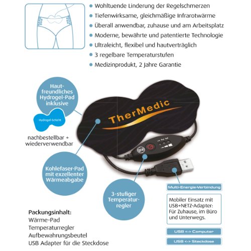 prorelax Thermo-Pad Thermedic Bei Regelschmerz 39583