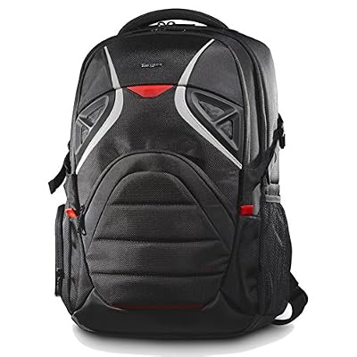 Targus Strike Gaming Laptop Backpack - Sac à dos pour ordinateur portable - 17.3" - noir, rouge