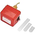 Hsthe Sea 1/2inch Water Flow Switch, HFS-15 Adjustable Thread Double Throw SPDT 220VAC 15A Water Flow Control 1.0Mpa