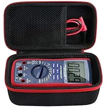 AstroAI Digital Multimeter Ohm Volt Amp Spu00e4nningsprovmu00e4tare Med