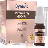 Dynavit Vitamin D3 400 IU (25mcg) 20 mL Spray - Immunity & Muscle & Bone - Vitamin D3