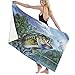 Produktbild fjfjfdjk Animal Sole Fish Salmon Adult Microfiber Beach Towel Oversized 31x51 Inch Quick-Drying Eco-Friendly Multipurpose Use Bath Sheet for Women Men