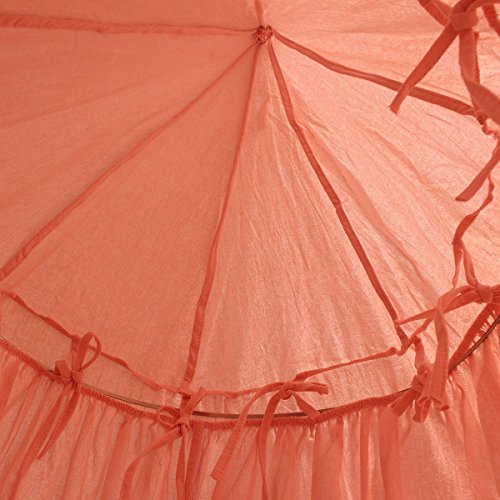 Shayson Princess Bed Canopy Kids Mosquito Net Canopy Cotton Cloth Tents Kids Play Tent for Childrens Room Hanging Decorate Indoor Outdoor Bedroom (Pink)