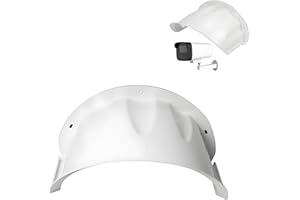 CTXSumTec 11.4" X 8.07"X6.18" CCTV Security Camera Sun Rain Shade Camera Cover Shield Safety Camera Protective Roof for CCTV Surveillance Outdoor Camera Hikvision/Nest/Ring/Arlo/Dome/Bullet