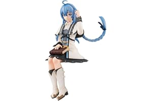 Puruuige Mushoku Tensei : Figurine de réincarnation sans emploi Roxy Migurdia 14 cm PVC personnage de dessin animé Roxy Statuette décoration ornements