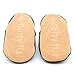 Soft Leather Baby Boy Shoes with Suede Soles by Dotty Fish - Olive Green Bear - 18-24 Months