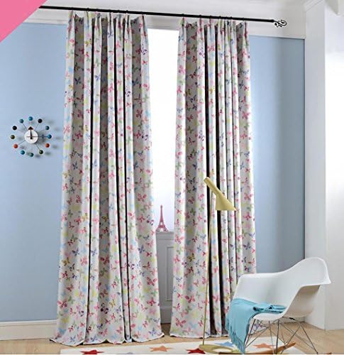 Curtains Super Soft Solid Thermal Insulated Blackout Curtains Noise Reduction Anti-UV Curtains Children Bedroom Hook Up Curtains (one pair) ( Color : A , Size : 300CM*270CM )