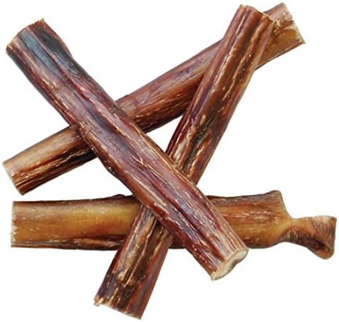 10 X High quality 6'' Bully Sticks, (Bulls pizzles) Various thicknesses
