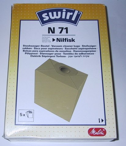 Preisvergleich Produktbild Swirl Staubsaugerbeutel N 71