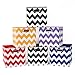 Modern Littles Chevron Folding Storage Bin (Bold Blue)