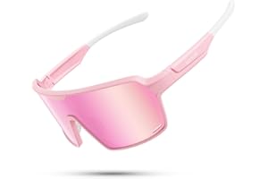 Lamicall sportowe okulary rowerowe dla mężczyzn i kobiet - [Metale pamięci]sportowe z ochroną UV400, ramka TR90 o wadze 29 g i regulowalnymi podnóżkami, idealne dla biegania/jazdy/turystyka/nartywanie