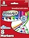 Produktbild RoseArt Bold Washable Broadline Markers, 8-Count, Packaging May Vary (3005VA-24) by Rose Art