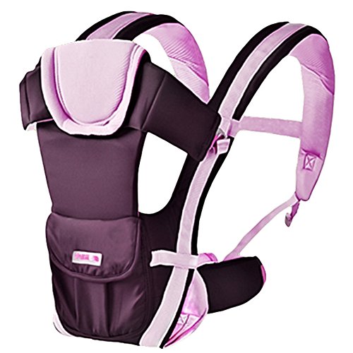 Babybauchtragen Babyrückentragen Babytrage für Babys 2-30 Monaten bis 16kg Babycarrier Holder Einstellbar