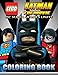 Produktbild LEGO BATMAN the Movie Coloring Book: DC SUPER HEROES UNITE - 40 Easy Coloring Pages for Kids and Teens