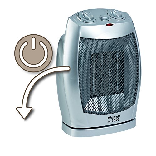 Einhell Heizlüfter KHO 1500 (1500 Watt, zuschaltbare Drehfunktion, 2 Heizstufen, Ventilatorbetrieb, PTC-Heizelement) - 6