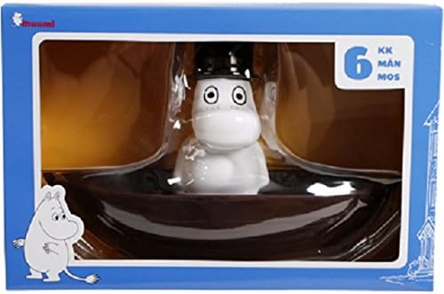Cute Fun Moomin Characters (Moomin Pappa & Moomin Boat) Baby Bath Toys - Age: +6 month.