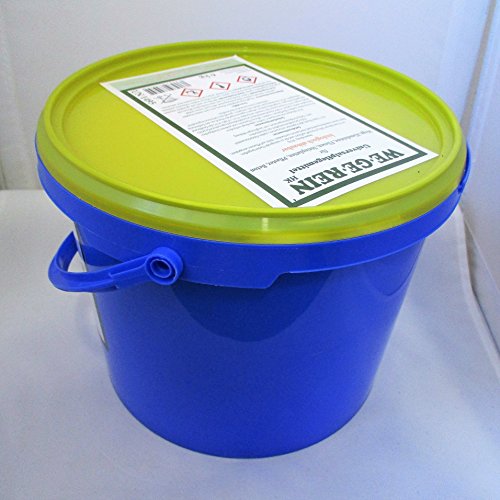 WE.GE.REIN Universalpflegemittel für Wege, Kieselsteine, Fliesen, Steinplatten, Beton usw. 6KG! - 2
