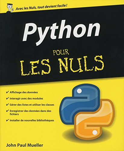 Python pour les Nuls Python pour les Nuls