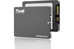 Fikwot FX812 512GB SSD SATA III 2,5” 6GB/sec, Unità a Stato Solido Interne SSD, velocità di lettura fino a 560MB/sec, custodia in alluminio, compatibile con laptop e desktop