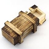 Joyeee® Denksportaufgaben aus Holz Gehirnjogging Puzzle Entwirrung Puzzles – #12 - 3
