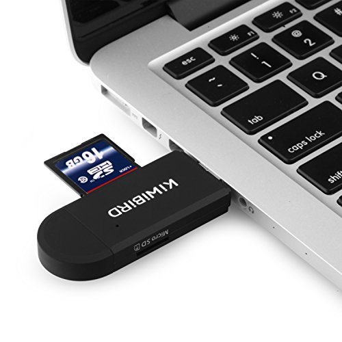 KiWiBiRD USB Typ-C/USB 3.0/Micro USB OTG SD/Micro SD/TF Kartenlesegerät für Apple MacBook 12 „, MacBook Pro Touch Bar, Google 2nd Chromebook Pixel, Pixel C, Nexus 5X & 6P,Google Pixel, LG G5, HTC 10 , Huawei P9, OnePlus 3 und mehr Typ-C Handys, Tablets und PCs - 7