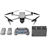 DJI Air 3 Fly More Combo con DJI RC 2 (radiocomando con schermo), drone con doppia fotocamera principale media e grandangolar