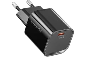 toocki Ładowarka USB C 20W, Kompaktowy Przenośny Zasilacz Sieciowy dla iPhone 16 15,Samsung Galaxy S24 Ultra/S24/23+, iPad Pro, Szybkie Ładowanie z Ochroną Przeciwprzeciążeniową