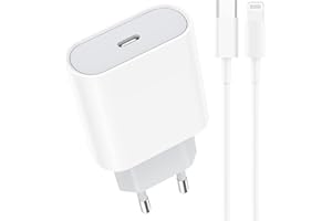 Sakahyro 20W Ladekabel and 2M Schnellladekabel for iPhone 14/14 Pro/14 Pro Max/14 Plus/13 12 11 SE, USBC Ladegerät Schnellladegerät Netzteil Stecker Ladestecker Power Adapter Netzstecker Kabel
