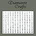 169 x 4mm Clear Diamante Self Adhesive Rhinestone Body Vajazzle Gems - created exclusively for Diamante Crafts