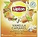 Produktbild Lipton Schwarzer Tee Vanille Karamell Pyramidenbeutel, 20 Stück, 3er Pack (60Stück)