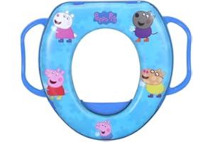CARTOON Réducteur de toilette pour enfants Peppa Pig adaptateur WC universel avec poignées