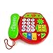 Produktbild Qsoleil Kind Spielzeug Zubehör Bunte Baby-pädagogische Spielwaren-Musik-Telefon-Spielzeug-Telefon-Spielzeug-Geschenke Kind, Das Spielzeug lernt