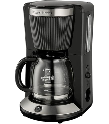 Russell Hobbs Macchina caffè, semiautomatica, macinachicchi 3 livelli, elementi removibili