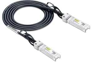 10Gtek 10Gb SFP+ DAC Twinax Cable, Passive, Compatible with Ubiquiti UniFi, 1.5-Meter(4.9ft)