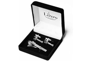 Gifticuffs Les Paul Guitar Cufflinks With Matching Tie Clip Gift Boxed