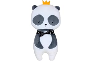 JFAN Reposacabezas Coche Niño Protector Cinturon Coche Niños Cómodo Almohada de Dibujos Animados Adecuada para Niños y Adultos Viajes Talla única(Panda)