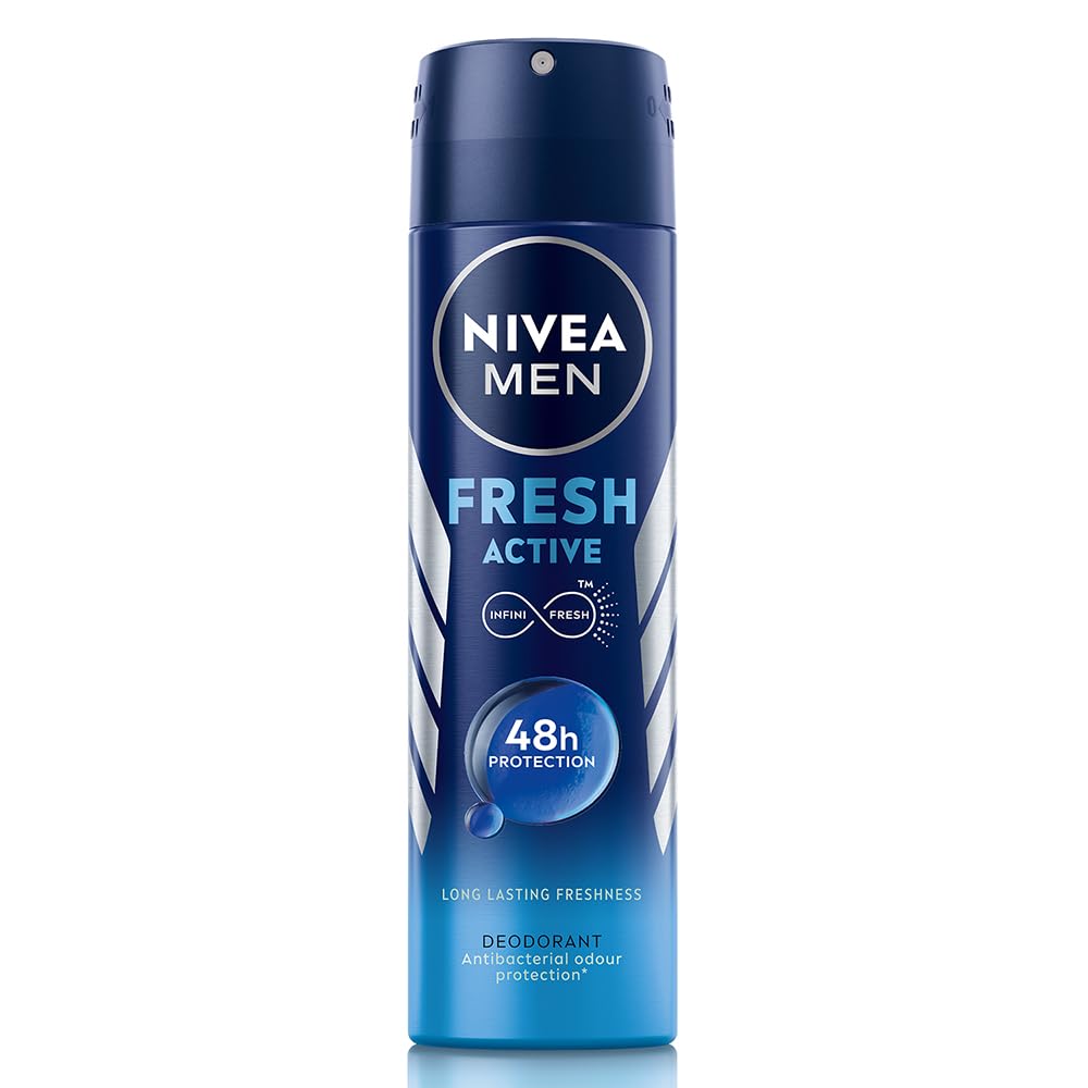 Nivea Fresh Active Original Deodorant for Men, 150ml