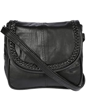 Kleine Lambskin Damen Leder Tasche Handtasche Überschlag Umhängetasche Schultertasche Clutch Damentasche Ledertaschen