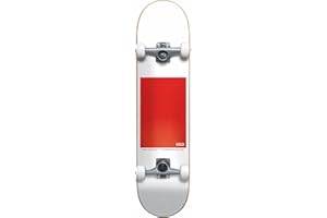 Globe G0 Block Serif Skateboard 2022 White/Red