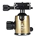Price comparison product image Andoer Triopo B-2 Ball Head Tripod Panorama Head 360 Degree Head w/Built-In Spirit Levels Double and Safety Lock for DSLR Cameras Maximum Load 8 kg