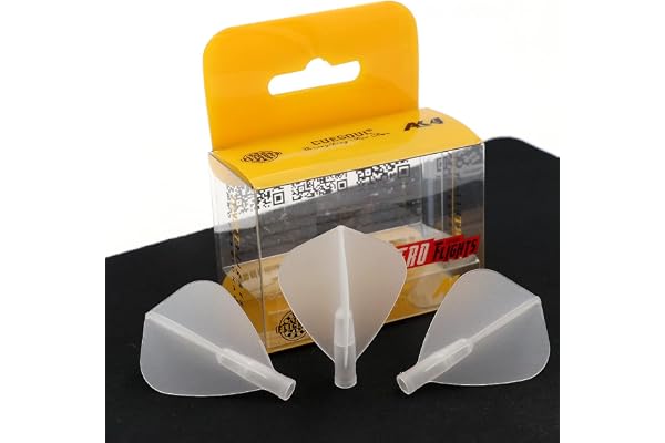 CUESOUL TERO AK4 Dart Flights Standard,Slim,cerf-Volant,Diamant,Bouclier,Ensemble de 3 pièces