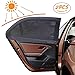 Produktbild Korostro Sonnenschutz Auto Seitenscheibe,Sonnenblende Auto Baby mit UV Schutz für Kinder, Blendung&Hitze Auto Seitenfenster Sonnenschutz Flexibel DehnbaresNetz Geeignetfür Autos und SUVs - 2 Stück